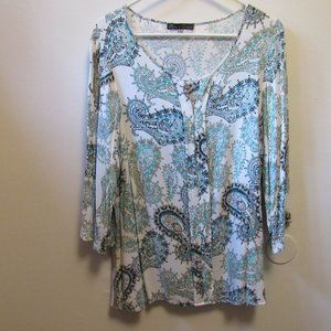 Rose & Olive Women's Paisley Tunic